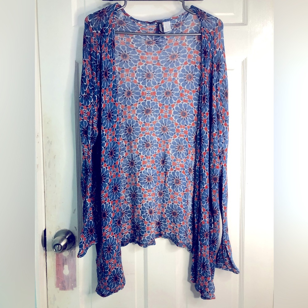 [H&M] Geometric Open Cardigan